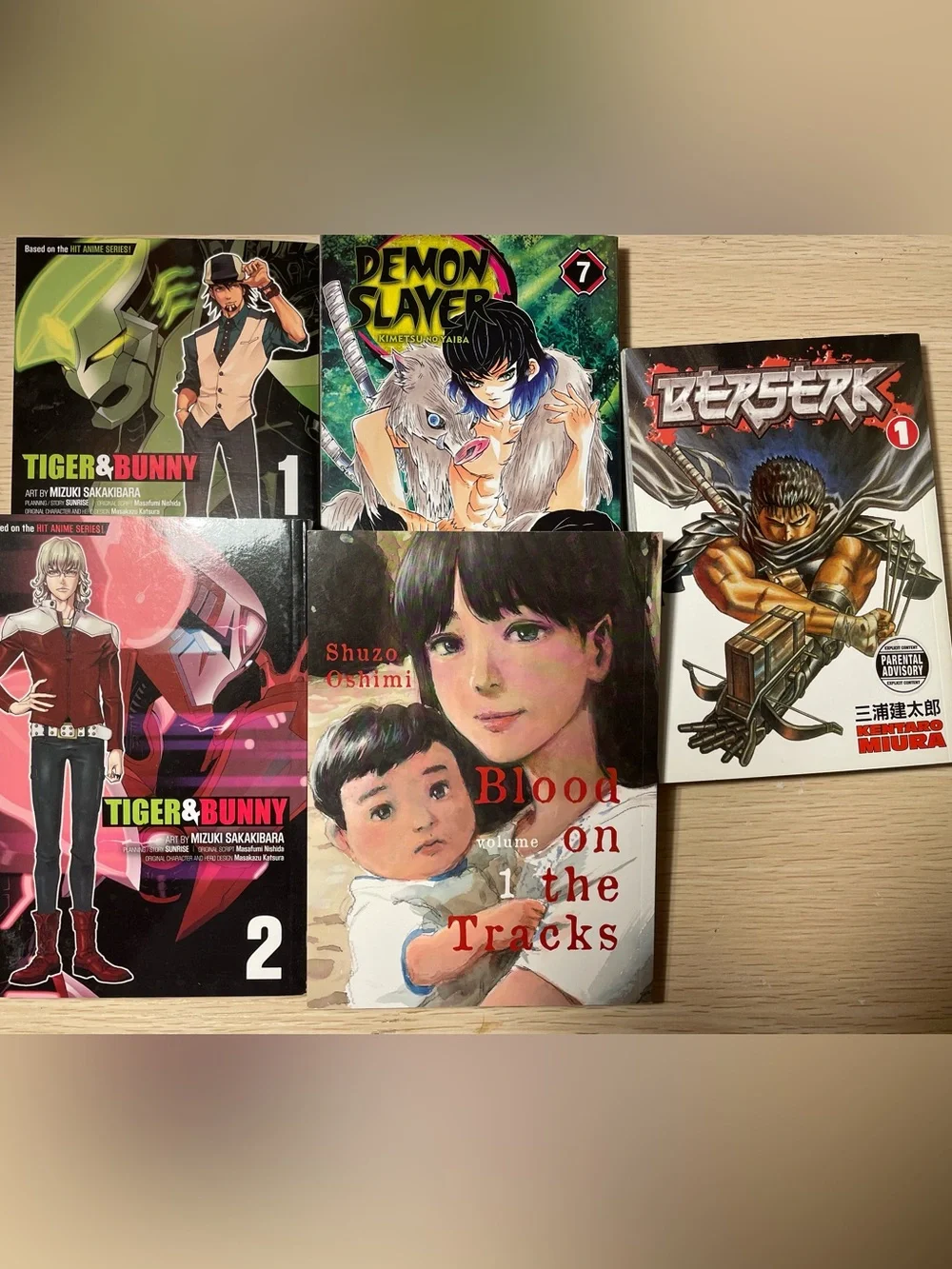 Manga volumes - Set 1